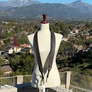 Coach reversible signature purse strap